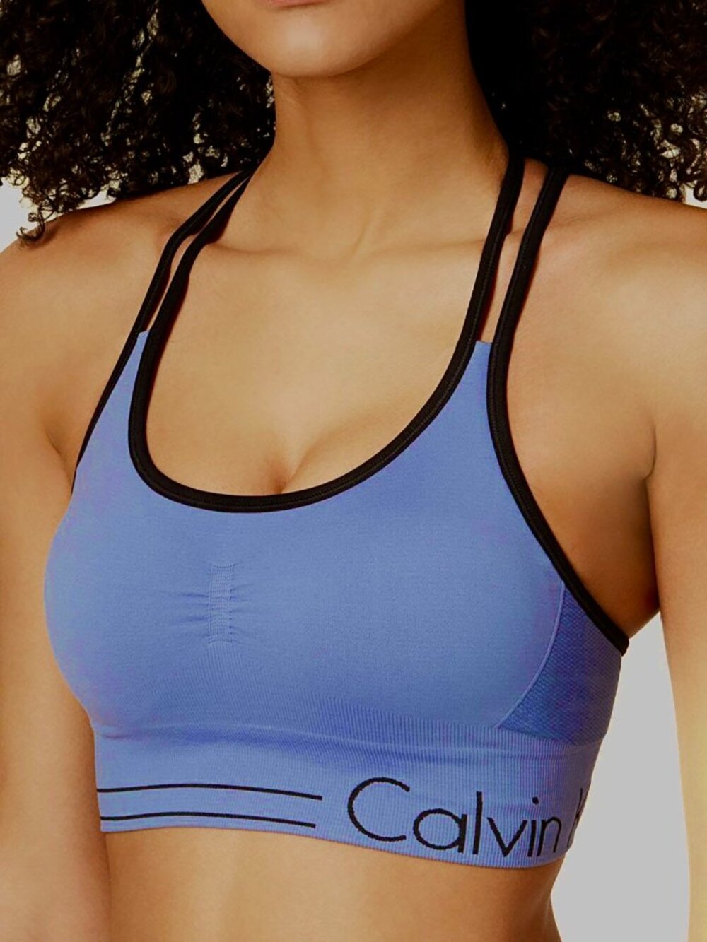 Calvin Klein Performance Strappy Racerback Sports Bra